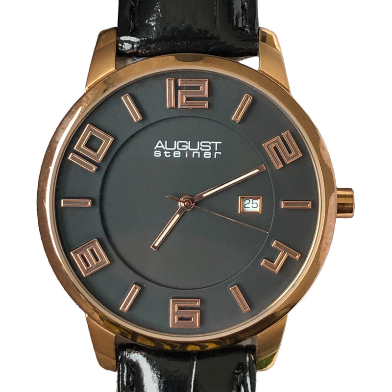 Reloj August Steiner Hombre Año 2015 Caja 42mm Máquina Suiza