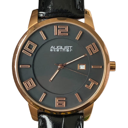 Reloj August Steiner Hombre Año 2015 Caja 42mm Máquina Suiza