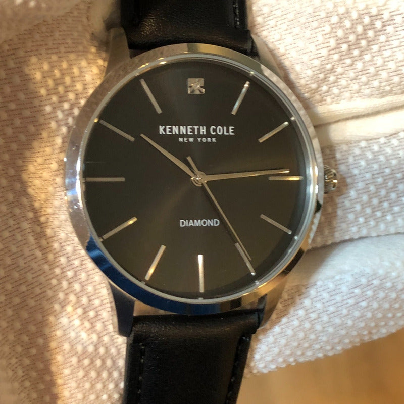 Reloj Kenneth Cole Hombre Año 2015 Diamond Negro