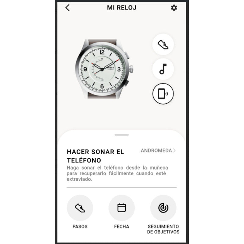 Fossil Q Hybrid 2017 Descontinuado Funciona Único En Chile