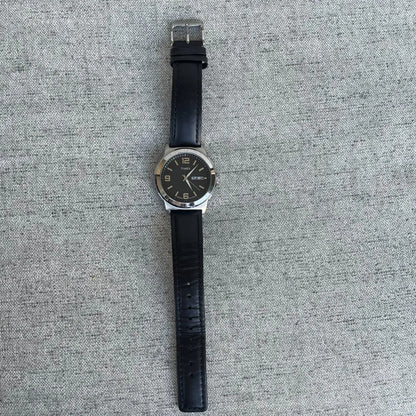 Reloj Timex Hombre Daydate Negro 2014 Indiglo Dial Cuadri