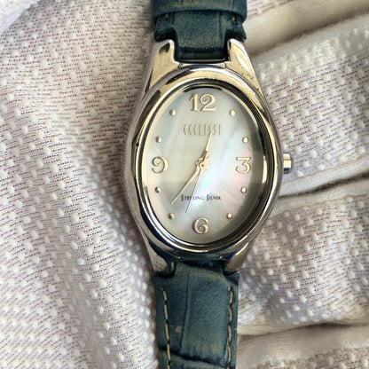 Reloj De Plata 925 Ecclissi Mujer Dial Madreperla Año 2004