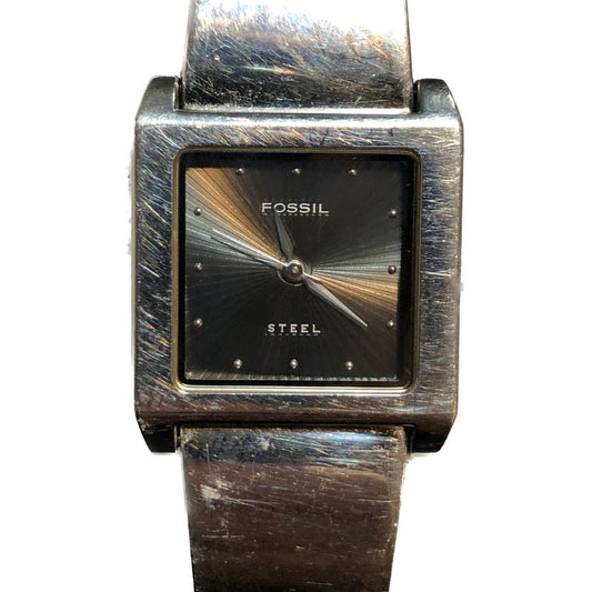 Reloj Fossil Mujer Vintage 1999 Cuadrado Pulsera Original
