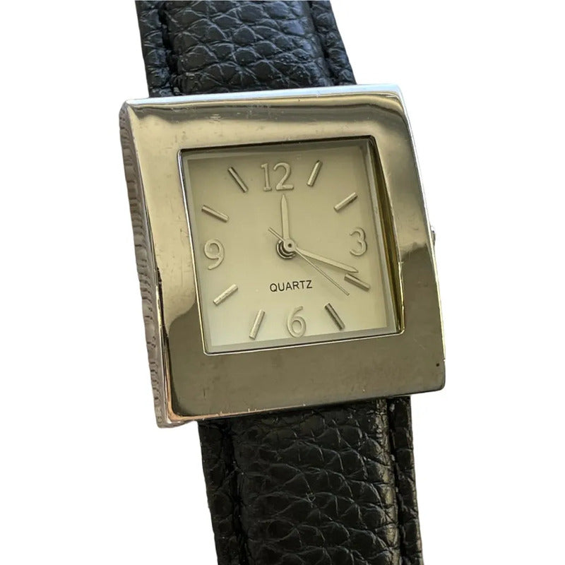 Reloj F30 Mujer Japan Mov Años 2.000 Modernismo Geométrico