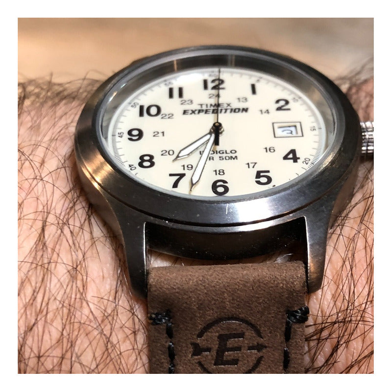 Reloj Timex Expedition Vintage Mediano Hombre 37mm Indiglo