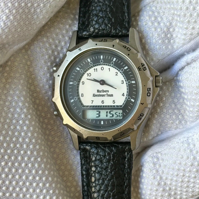 Reloj Marlboro Adventure Team Hombre Año 1994 Versión Alemana Escaso
