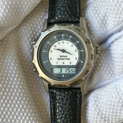 Reloj Marlboro Adventure Team Hombre Año 1994 Versión Alemana Escaso