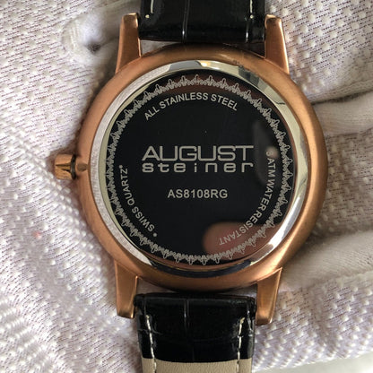 Reloj August Steiner Hombre Año 2015 Caja 42mm Máquina Suiza