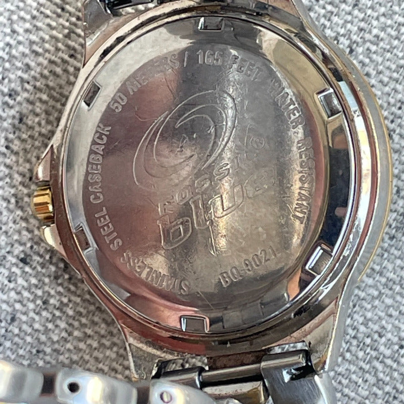 Reloj Fossil Blue Unisex 2005 Diver Compacto Bicolor Multifunción