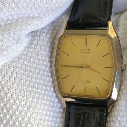 Reloj Seiko Dolce Hombre Vintage 1982 Coleccionable Escaso Pátina
