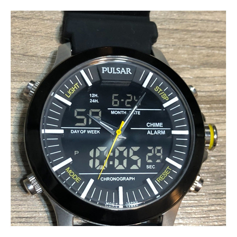 Pulsar By Seiko Análogo-digital Sport Chronograph Raro Año 2009