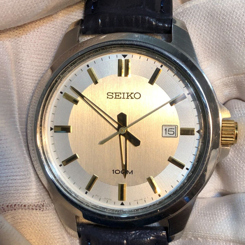 Reloj Seiko Caja Xl 44mm Hombre Año 2007 Imponente Único.