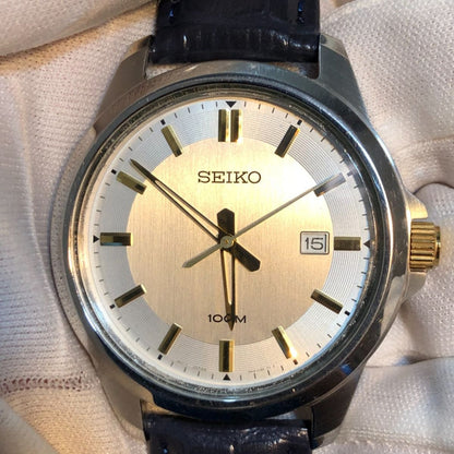 Reloj Seiko Caja Xl 44mm Hombre Año 2007 Imponente Único.