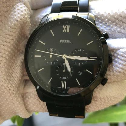 Reloj Fossil Hombre Año2017 Cronógrafo Fs5474 Impecable 44mm