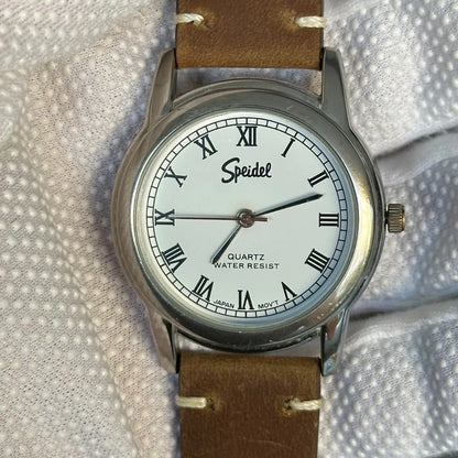 Reloj Speidel Hombre Año 2001 Romano 40mm Pulsera Nueva Raro