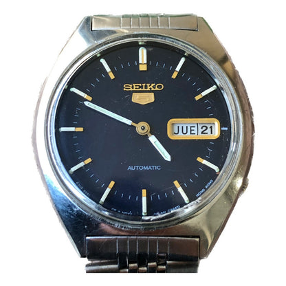 Reloj Seiko 5 Automático Hombre Octubre 1981 Japan Cased