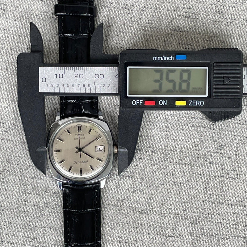 Reloj Timex Hombre Vintage 1973 Electric Dynabeat Acero Raro