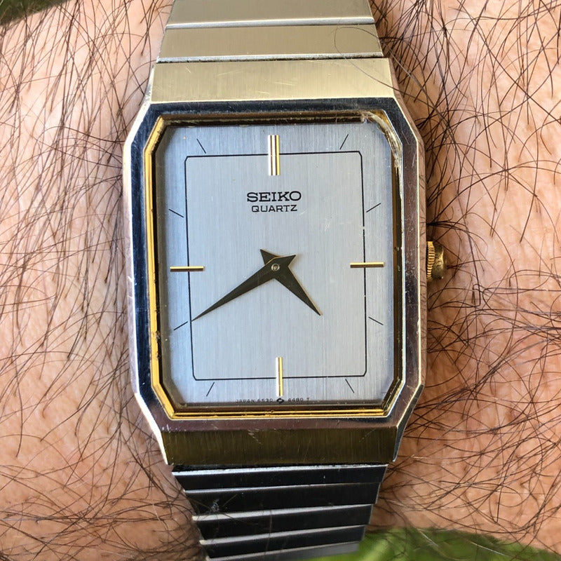 Reloj Seiko Quartz Hombre Vintage 1976 Compacto Funcionando