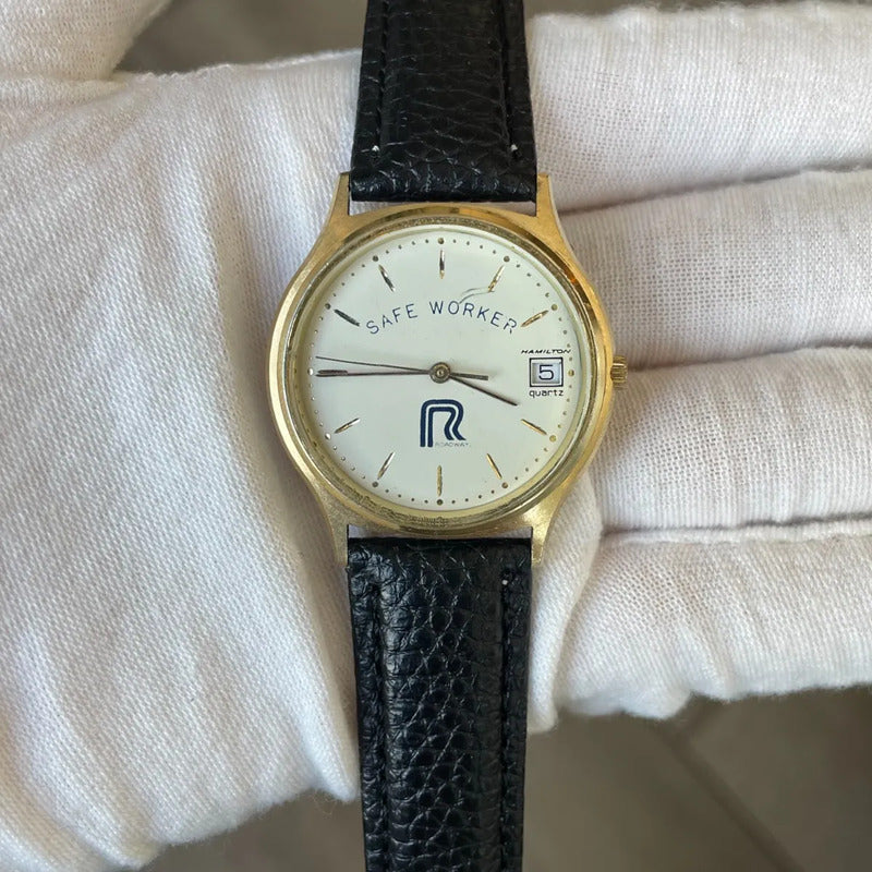 Reloj Hamilton Hombre Año 1991 Safe Worker Pieza Histórica