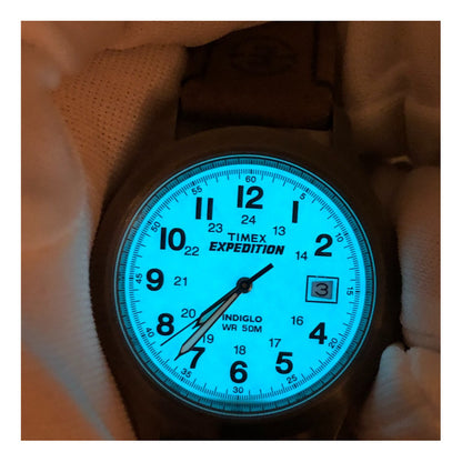 Reloj Timex Expedition Vintage Mediano Hombre 37mm Indiglo