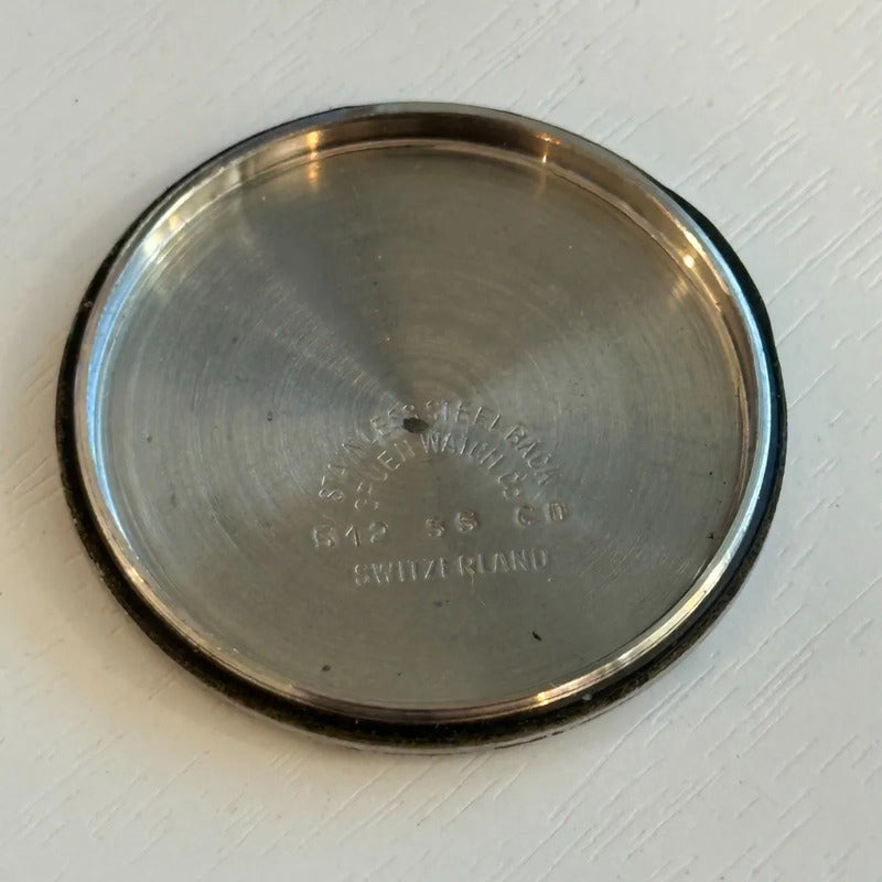 Reloj Gruen Precision 1970 Daydate A Cuerda Hombre Escaso