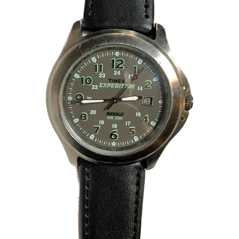 Reloj Timex Expedition Indiglo Verde Oscuro Hombre Años 2000