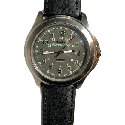 Reloj Timex Expedition Indiglo Verde Oscuro Hombre Años 2000