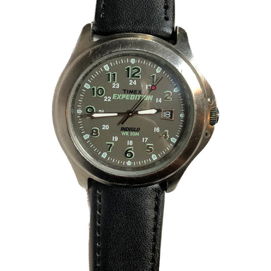 Reloj Timex Expedition Indiglo Verde Oscuro Hombre Años 2000