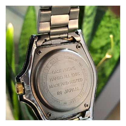 Reloj Sharper Image Vintage Japonés Hombre Tema Náutico