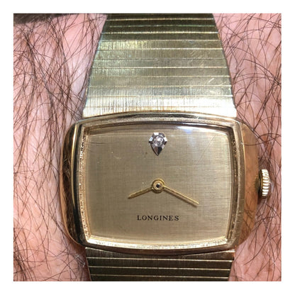 Reloj Longines Mecánico Años 70´s Chapado En Oro 14k Hombre
