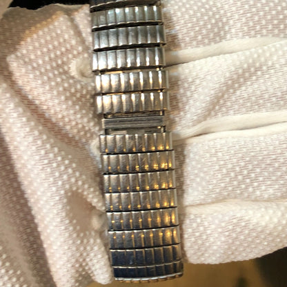 Reloj Bulova Hombre 2002 Correa Expandible Funciona Perfecto