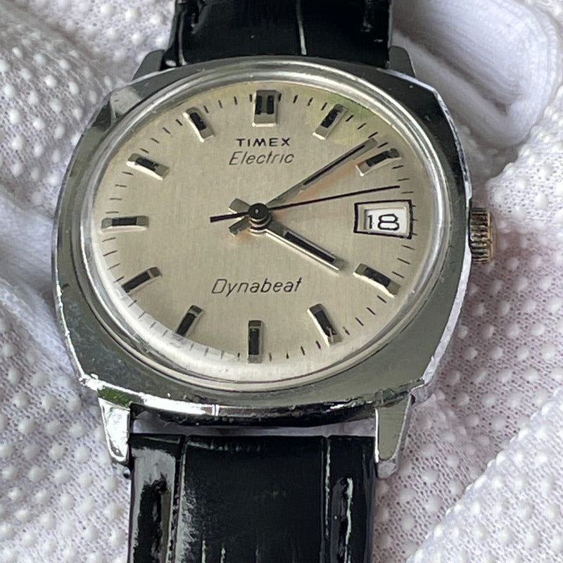 Reloj Timex Hombre Vintage 1973 Electric Dynabeat Acero Raro