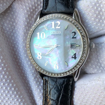 Reloj Citizen Mujer Solar Eco-drive 2015 Japonés Madreperla