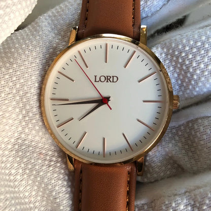 Reloj Lord Minimalist Hombre Año 2015 Swiss Movt Británico