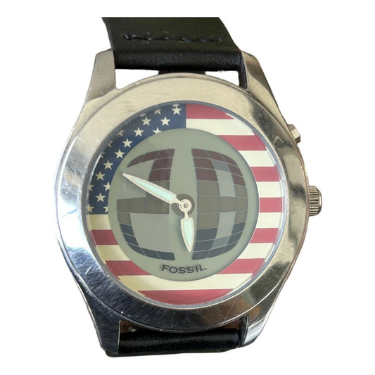 Reloj Fossil Hombre Año 2003 Experimental Bigtic Dial Gráfico