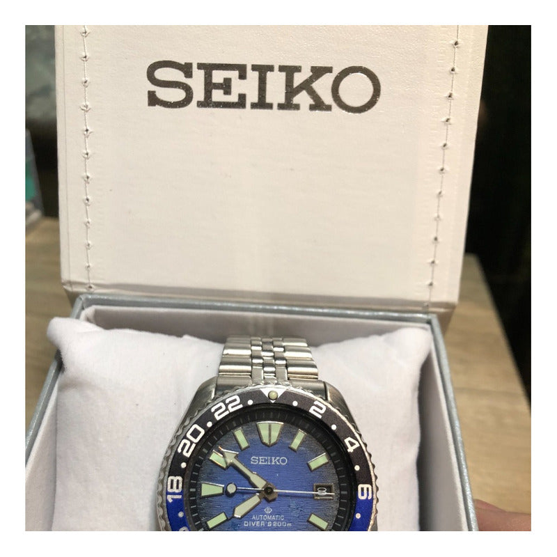 Reloj Seiko Divers 7002-700a Samurai Savetheocean Automático