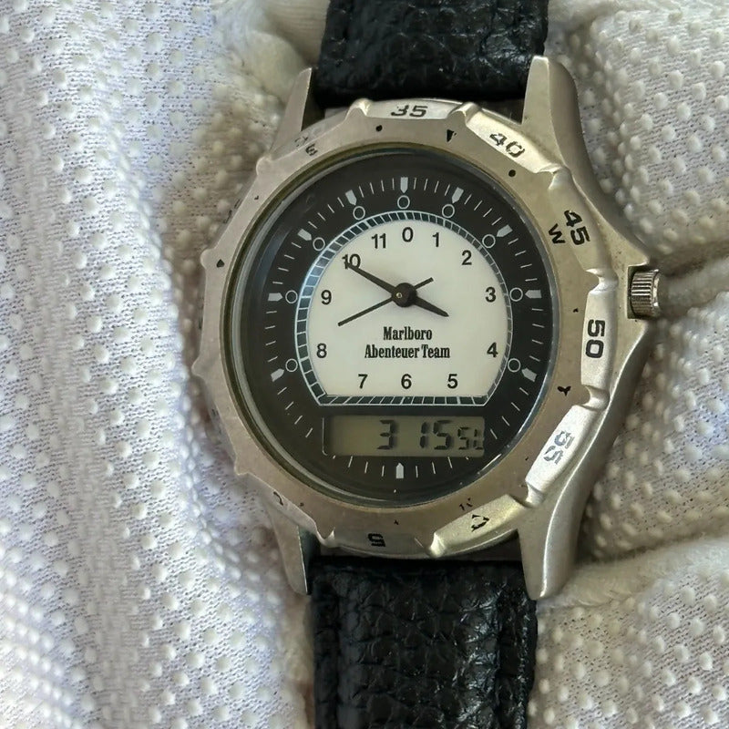 Reloj Marlboro Adventure Team Hombre Año 1994 Versión Alemana Escaso