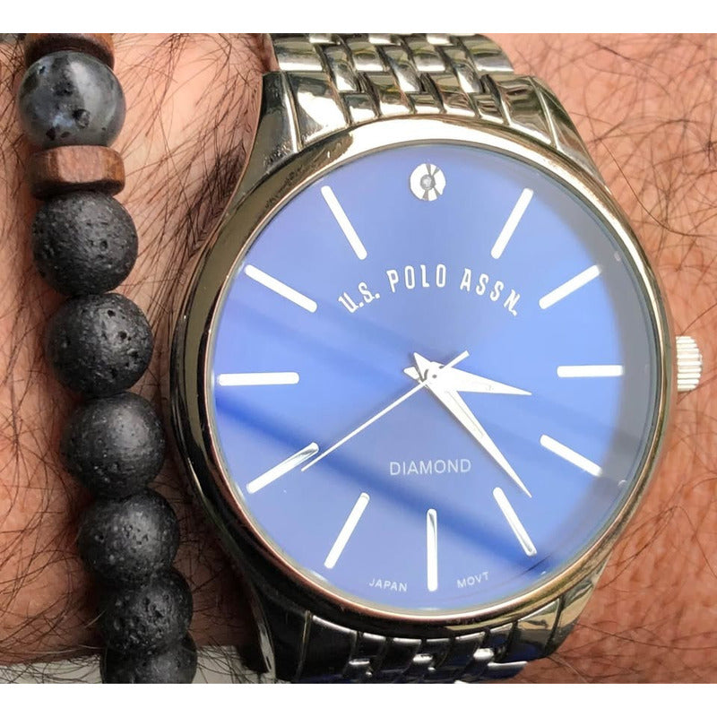 Reloj Us Polo Assn. Diamond Movimiento Japonés Hombre
