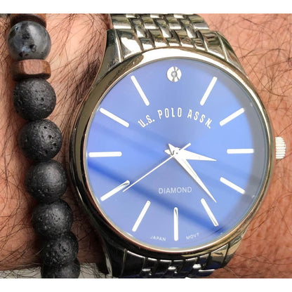 Reloj Us Polo Assn. Diamond Movimiento Japonés Hombre