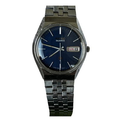 Reloj  Seiko Sq Hombre Dic.1978 Dial Azul Clásico Vintage