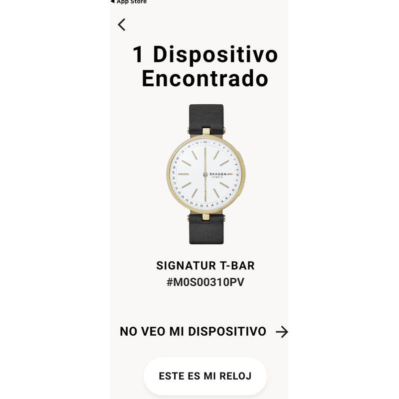 Reloj Skagen Mujer 2017 Híbrido Signatur Dorado Cuero Negro