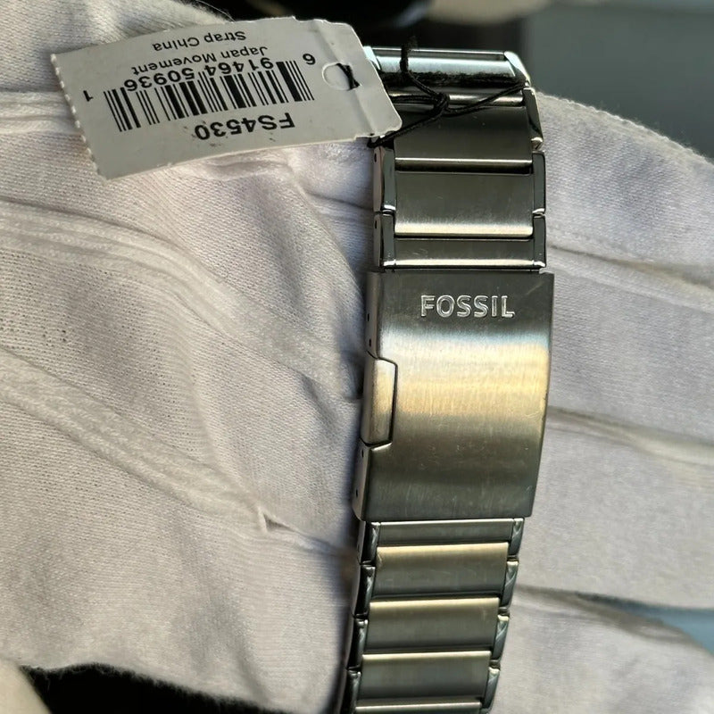 Reloj Fossil Flynn FS4530 Nuevo Hombre Diamond Año 2013 Descontinuado 48mm