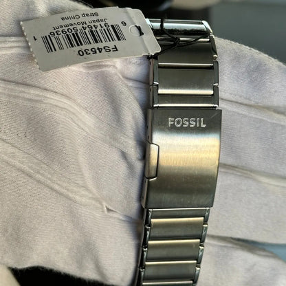 Reloj Fossil Flynn FS4530 Nuevo Hombre Diamond Año 2013 Descontinuado 48mm