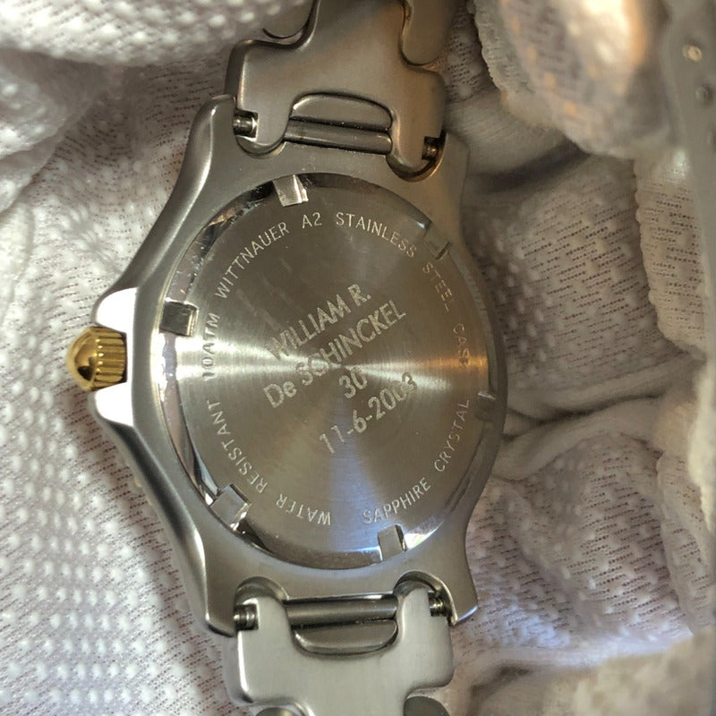 Reloj Wittnauer Suizo Hombre 2003 Zafiro Raro Conmemorativo