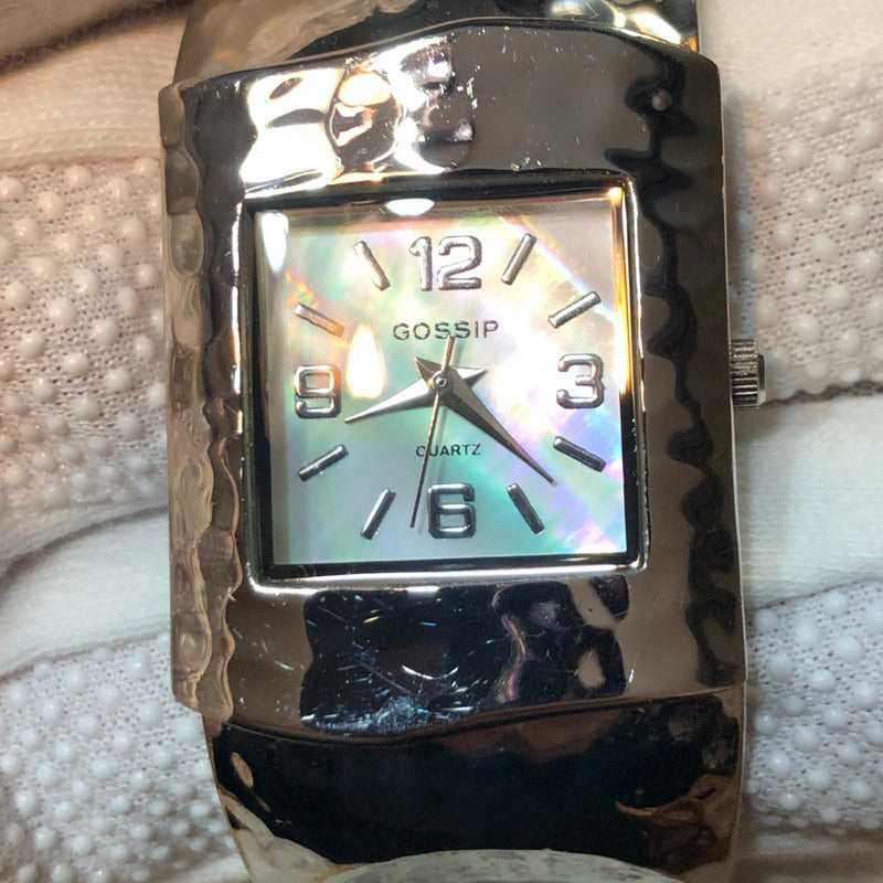 Reloj Gossip Mujer Años 2000 Efecto Martillado Japan Mov.