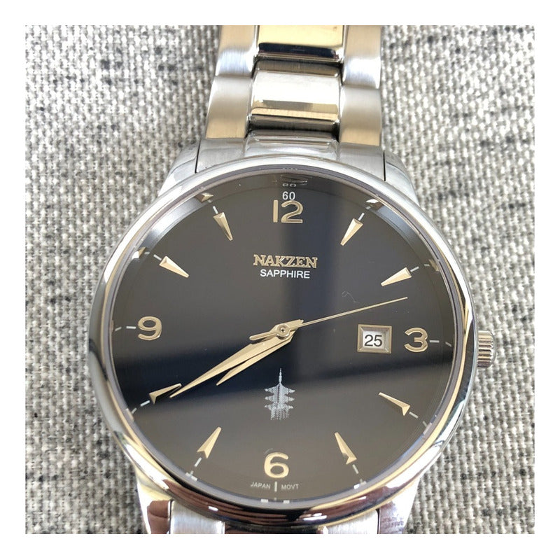 Reloj Nakzen Zafiro Hombre Dial Grande Azul Marino