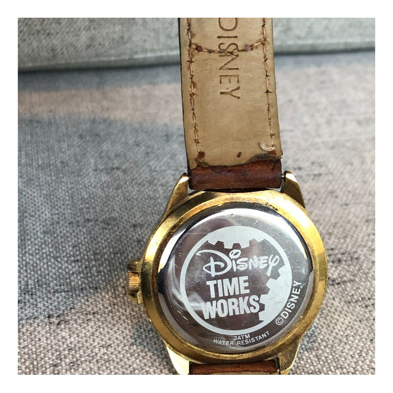 Reloj Disney 1990 Time Works Vintage Mickey Mouse Unisex