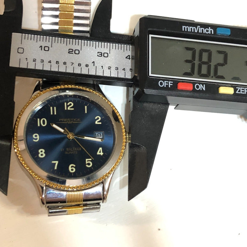 Reloj Prestige By Waltham Máquina Japonesa 80´s Con Caja Original