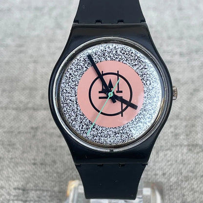 Reloj Swatch Hombre 1987 Mackintosh Gb116 Artegráfico Raro