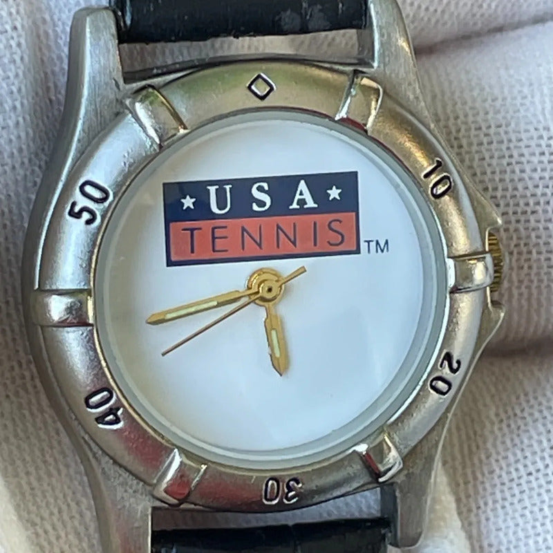 Reloj Usa Tennis Mujer Vintage Años 90s Movimiento Japonés